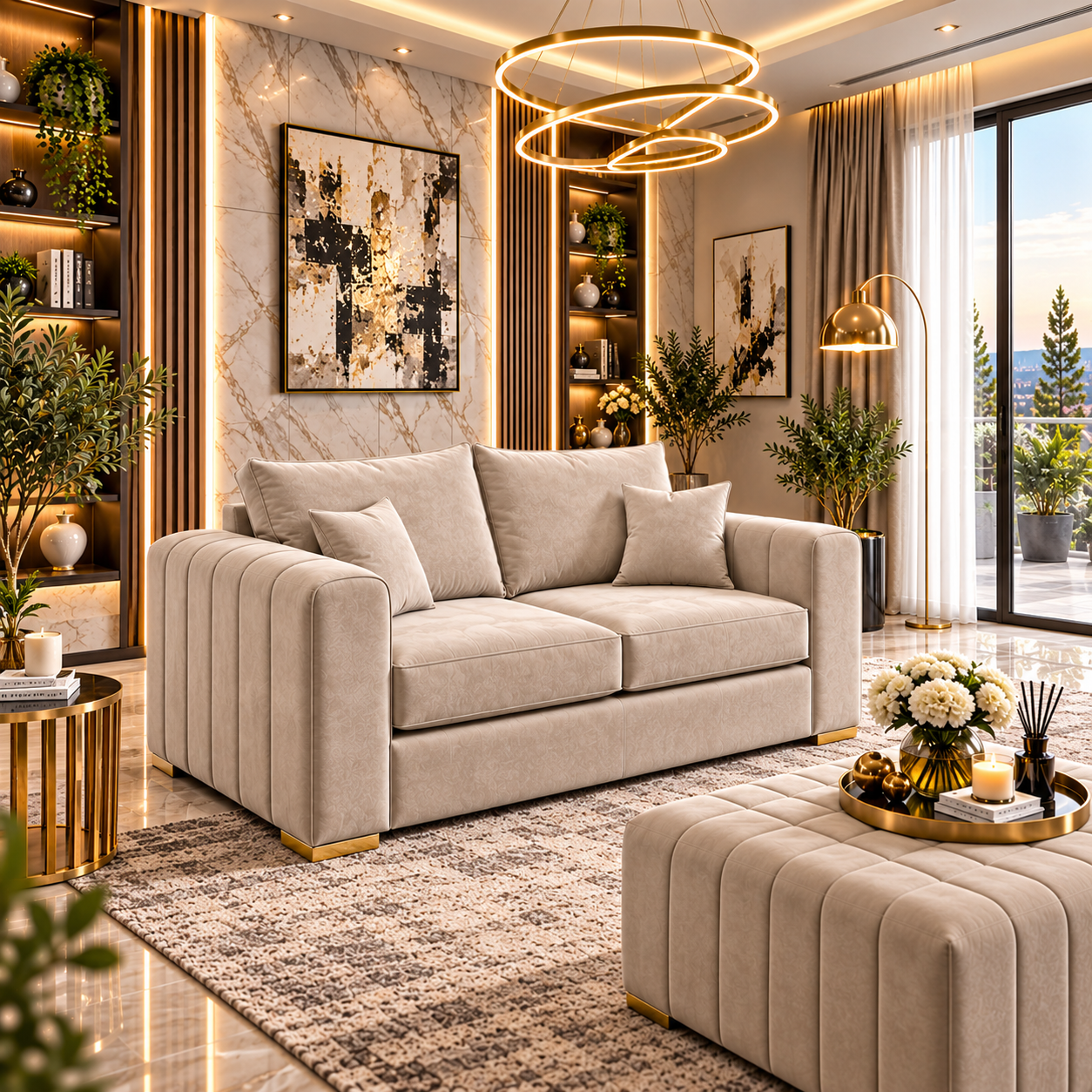 Mirello Luxe Corner Sofa