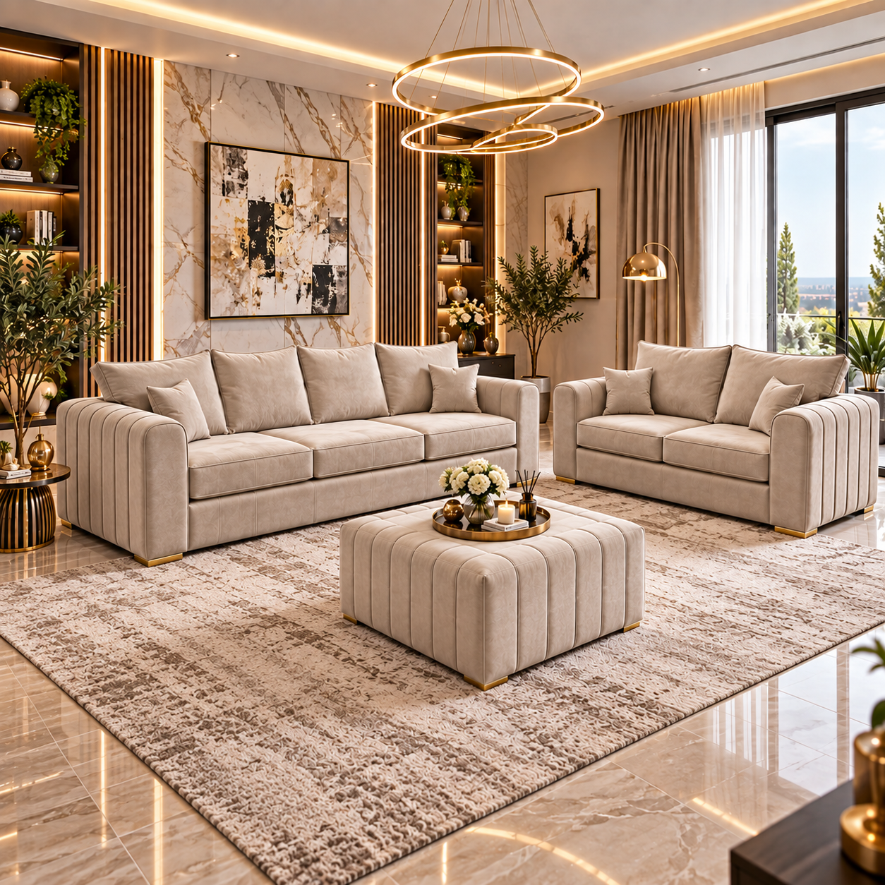 Mirello Luxe Corner Sofa