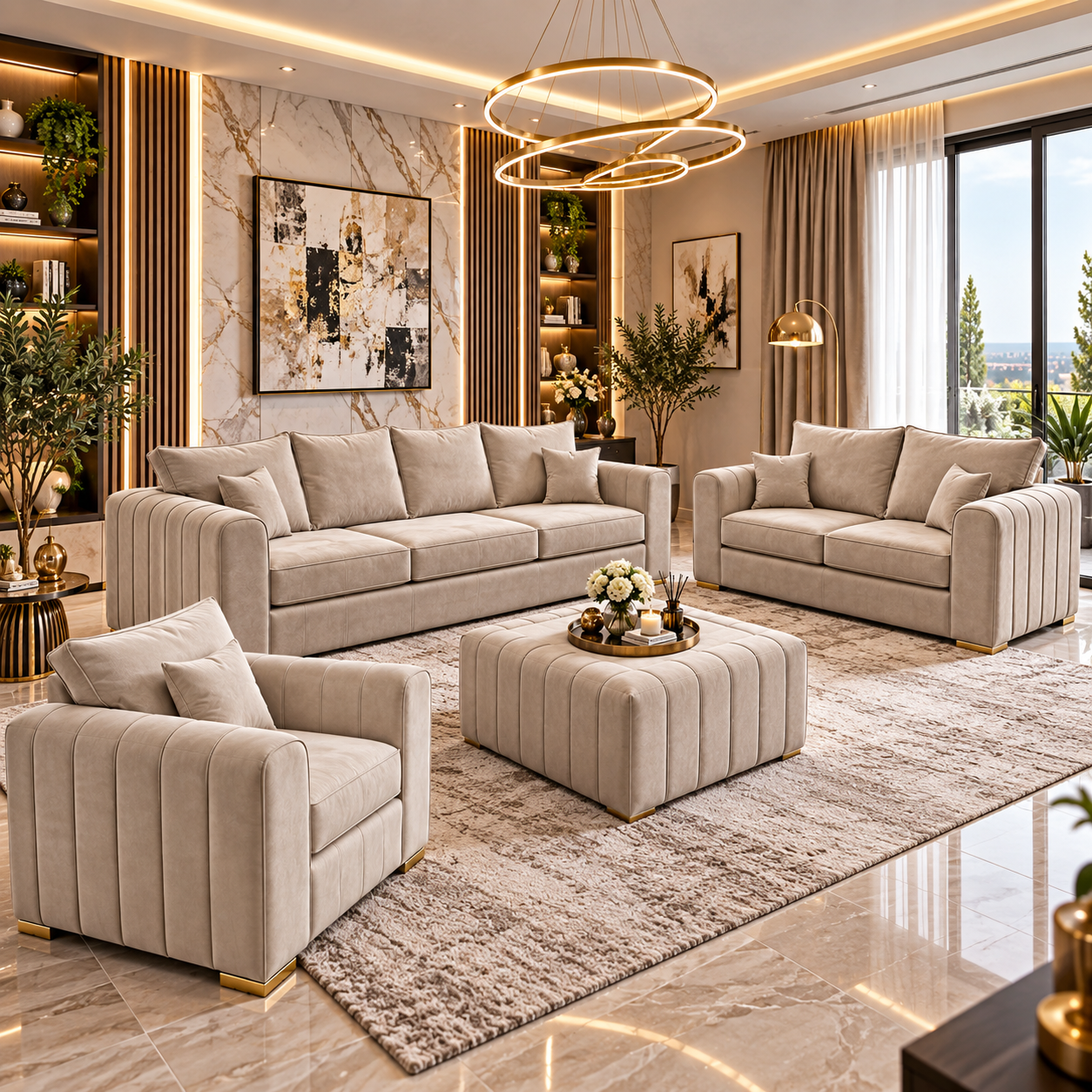 Mirello Luxe Corner Sofa