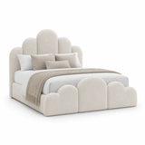Rayan Luxury Teddy Boucle Bubble Bed Frame