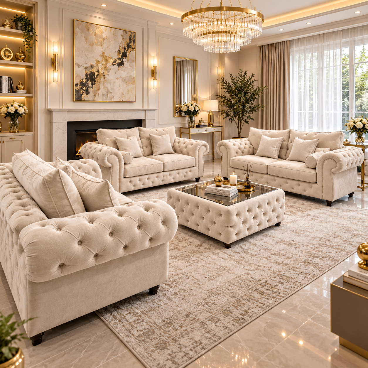 Lunavera Grand 5 Seater Corner Sofa