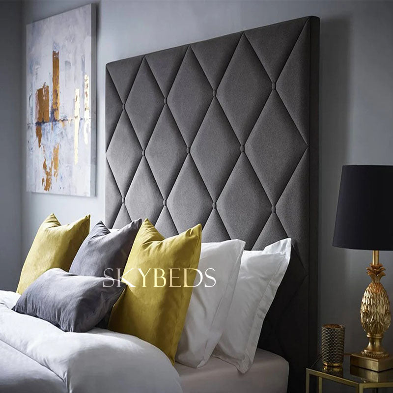 Diana High headboard Chesterfield bed frame