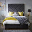 Diana High headboard Chesterfield bed frame