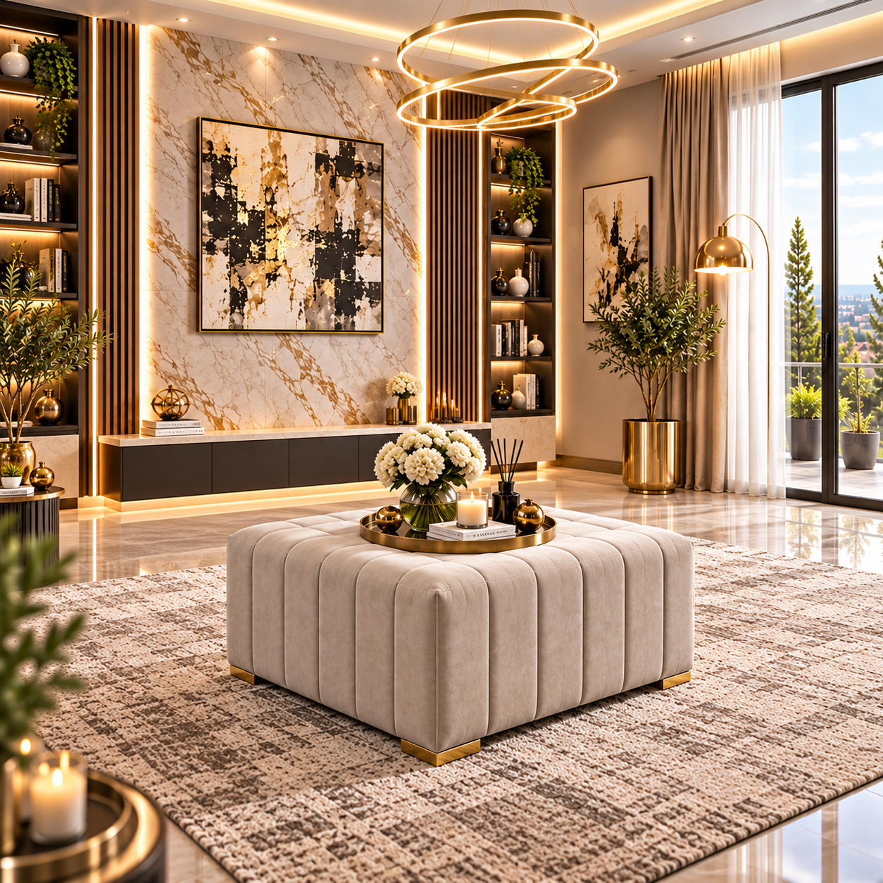 Mirello Luxe Corner Sofa