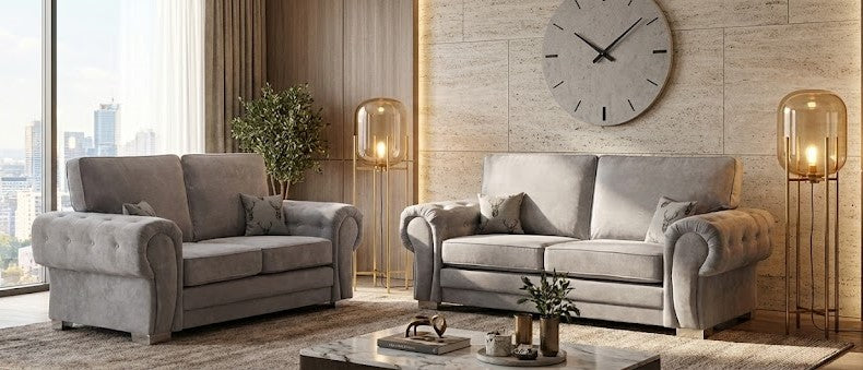 Gumball 3 and 2 Seater Modern Sofa In Luxury Lounge