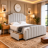 Langford Stepped Channel Divan Bed Frame