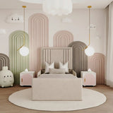 Emily Line Style Kids Bed Frame