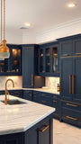 The Harrogate Gold Bar Modern Kitchen Bespoke