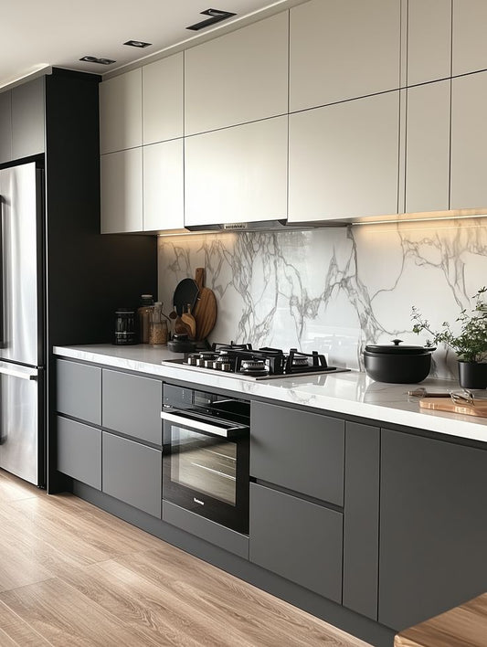 Chromik Durable Modern Silhouette Kitchen Bespoke