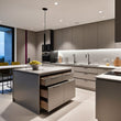 Crestline Modern Kitchen With Optimized Storage Option Bespoke