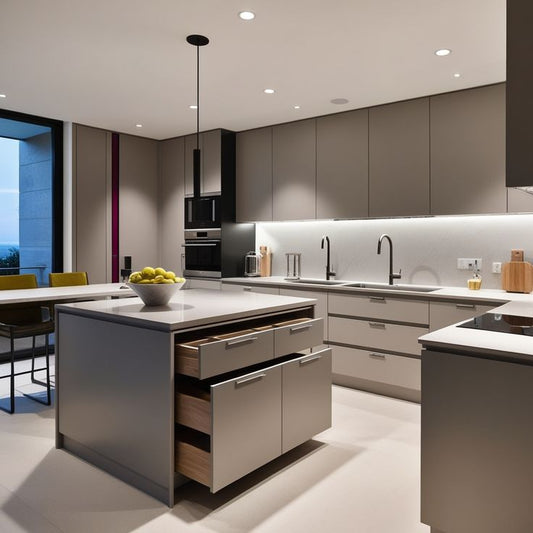 Crestline Modern Kitchen With Optimized Storage Option Bespoke