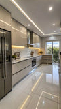 Lumina Modern Kitchen With Fancy Cabinet Storage Bespoke