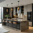 Maven Modern Kitchen With Under-Cabinet LED Strips Bespoke