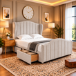 Ascot Winged Curve Divan Bed Frame