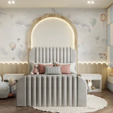 Masha Kids Bed Frame With Optional Ottoman Storage