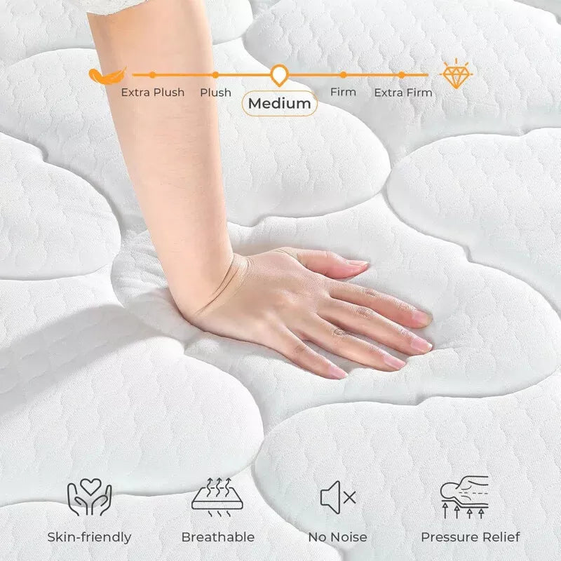 Memory Foam Matress Luxury Sprung Mattress