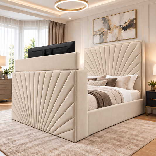 Morris Sunrise TV Bed Frame