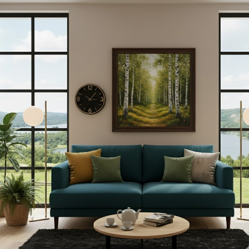 Velora 2 Seater Lounge Luxury Sofa In Plush Velvet Fabric