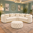 Toronto Luxury Sofa Sets In Plush Velvet Fabric