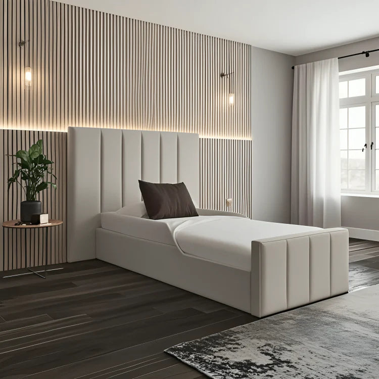 Medora White Panel Kids Bed