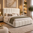 Bellagio Fluted Bubble Bed Frame