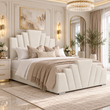 Versailles Art Deco Fan Panel Bed Frame