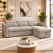 Capri Universal Corner Sofabed In Grey
