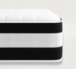 LUXE 3D Border Hybrid Mattress Orthopaedic Design with Memory Foam and Springs