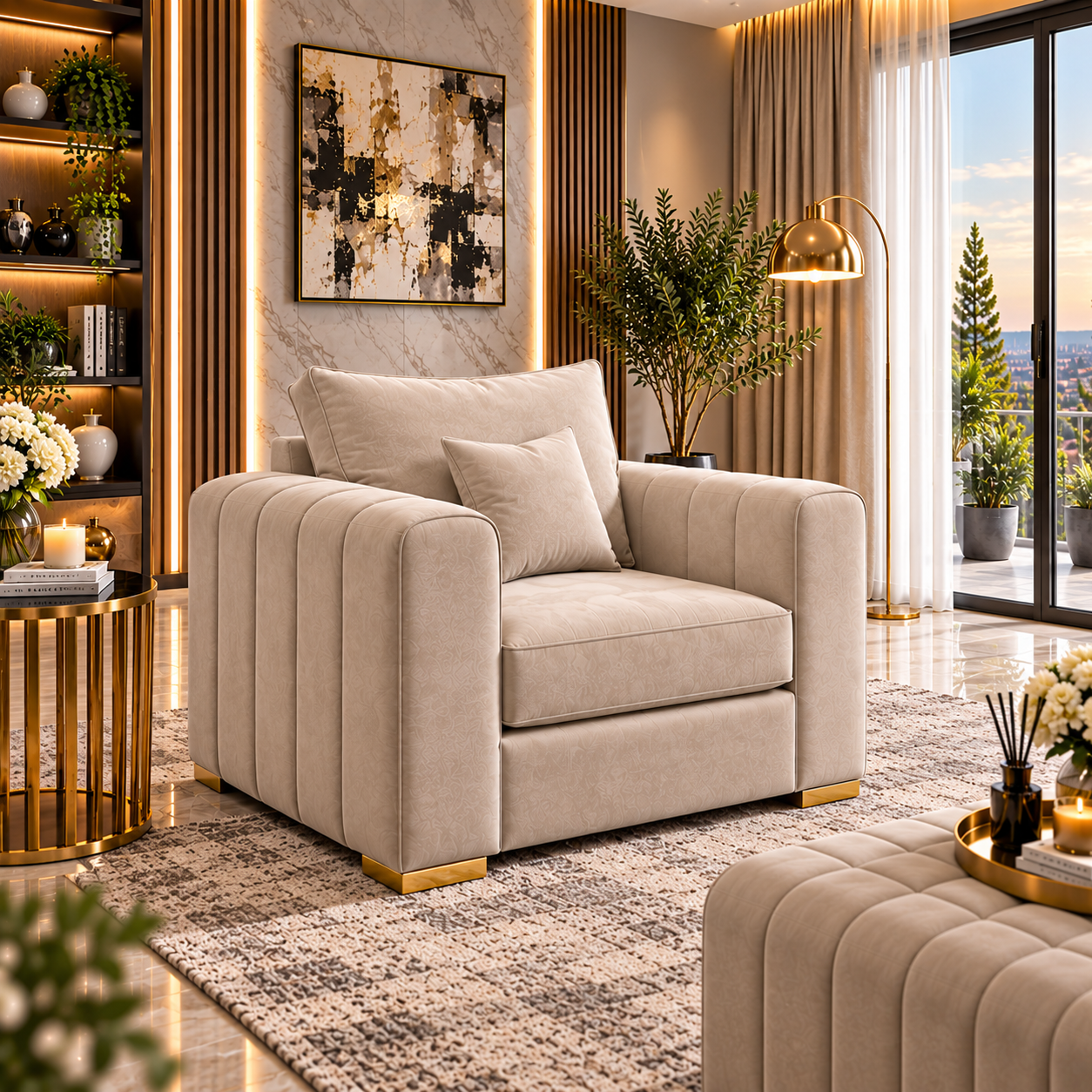 Mirello Luxe Corner Sofa