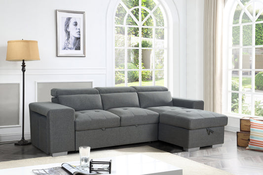 Artemis Universal Corner Sofabed In Grey