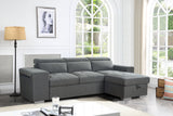 Artemis Universal Corner Sofabed In Grey
