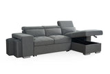 Artemis Universal Corner Sofabed In Grey