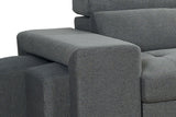 Artemis Universal Corner Sofabed In Grey