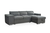 Artemis Universal Corner Sofabed In Grey