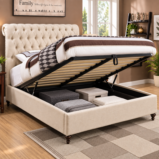 Harrison Sleigh Bed Frame