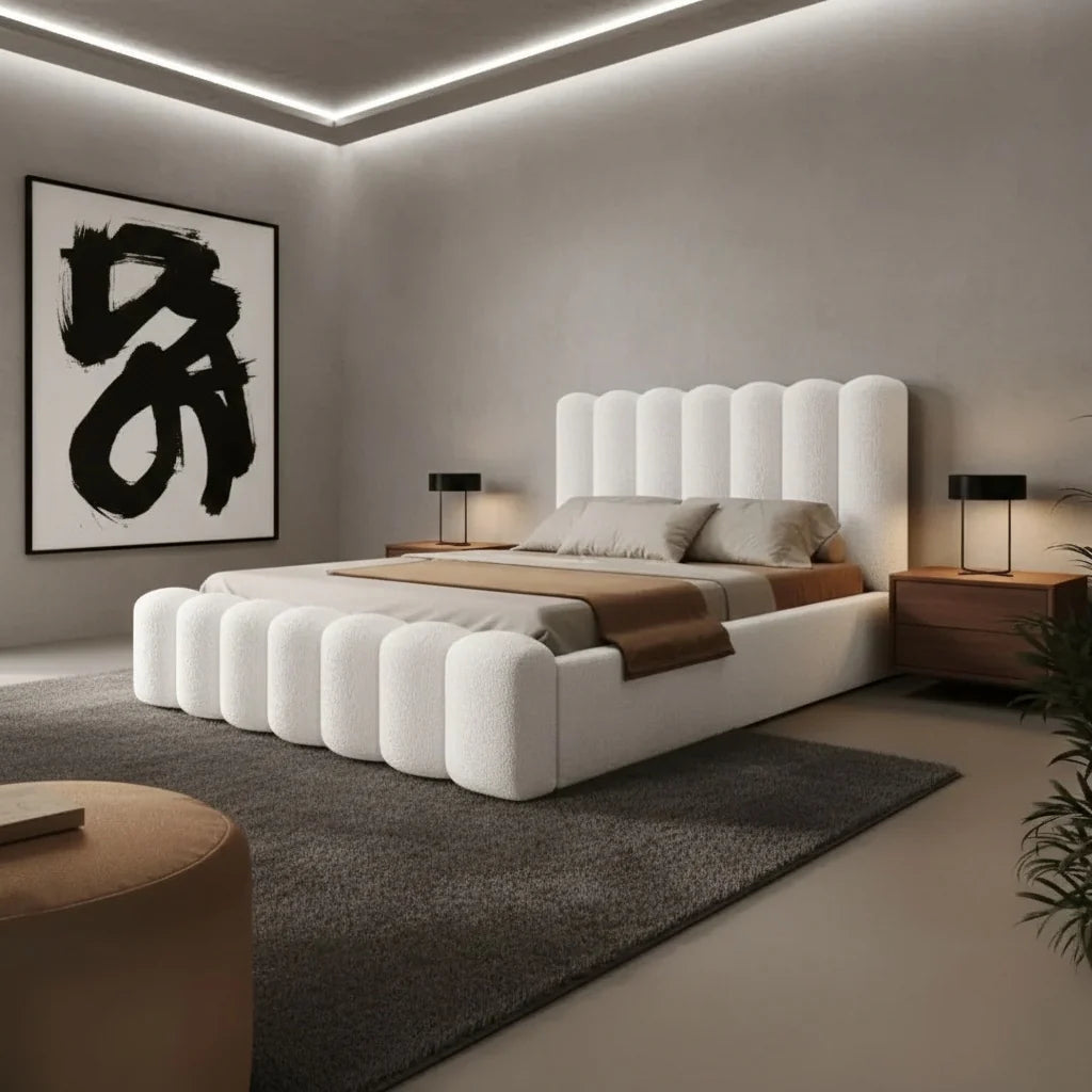 Mandy Panel Upholstered Ambassador Bed Frame