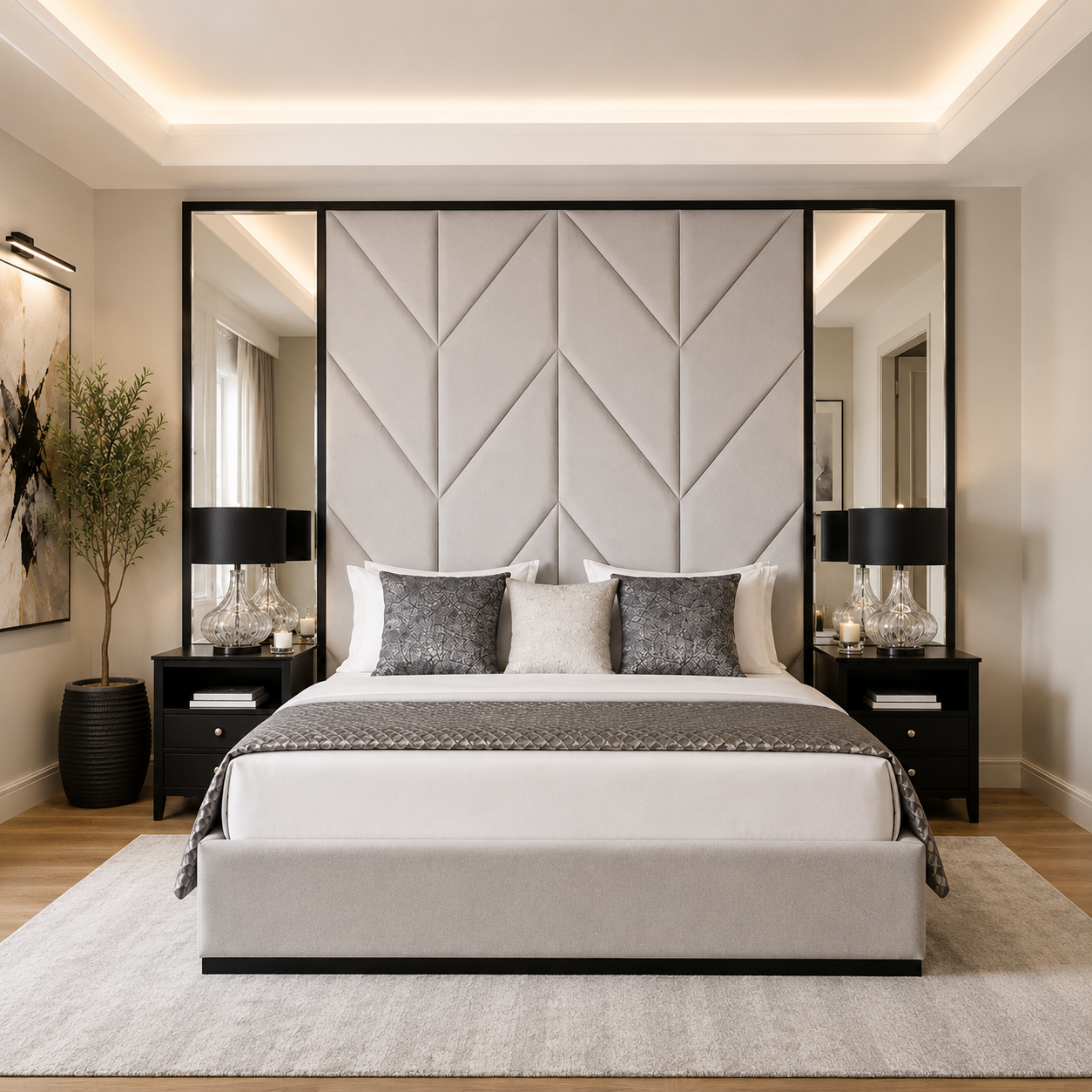 Matrix Mirrored Luxury Bed Frame