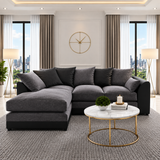 Birchline Comfort Bench Corner Sofa