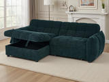 Florida Universal Corner Sofabed In Teal
