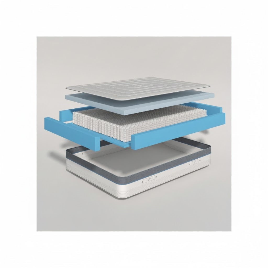 Polestar Hybrid 1500 Pocket Springs Air Mattress