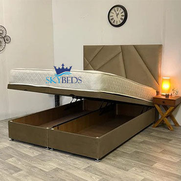 Divan Bed with Gas Lift Storage