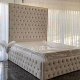 Tempur Chesterfield Luxury High Bed Frame