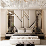 Emara Art Deco Mirror Bed Frame