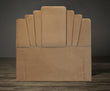 Phoenix Art Deco Floor Standing Headboard In Plush Velvet Fabric