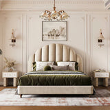 Jasmine Kids Bed Frame In Boucle Fabric