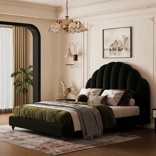 Jasmine Kids Bed Frame In Boucle Fabric