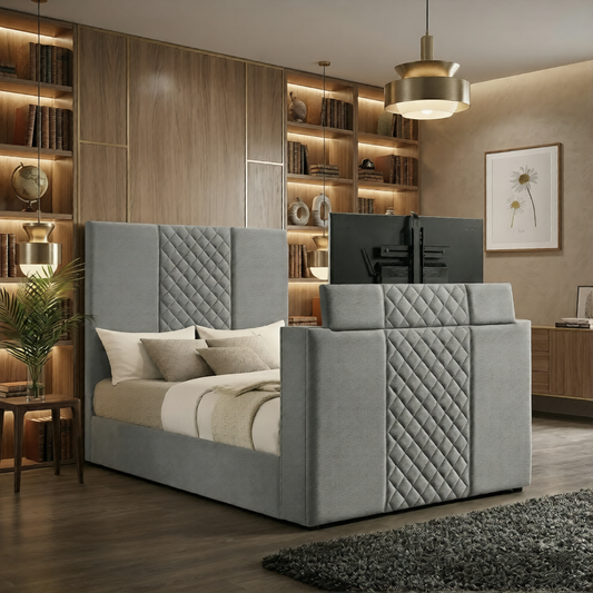 Verdes Upholstered TV Bed Frame