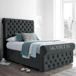 Madison Sleigh Divan Ottoman Bed