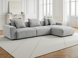 Malibu Universal Corner Sofa In Grey