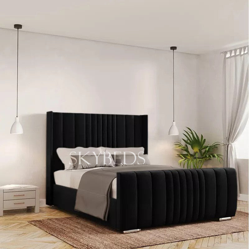 Manhattan Wingback Panel Bed Frame